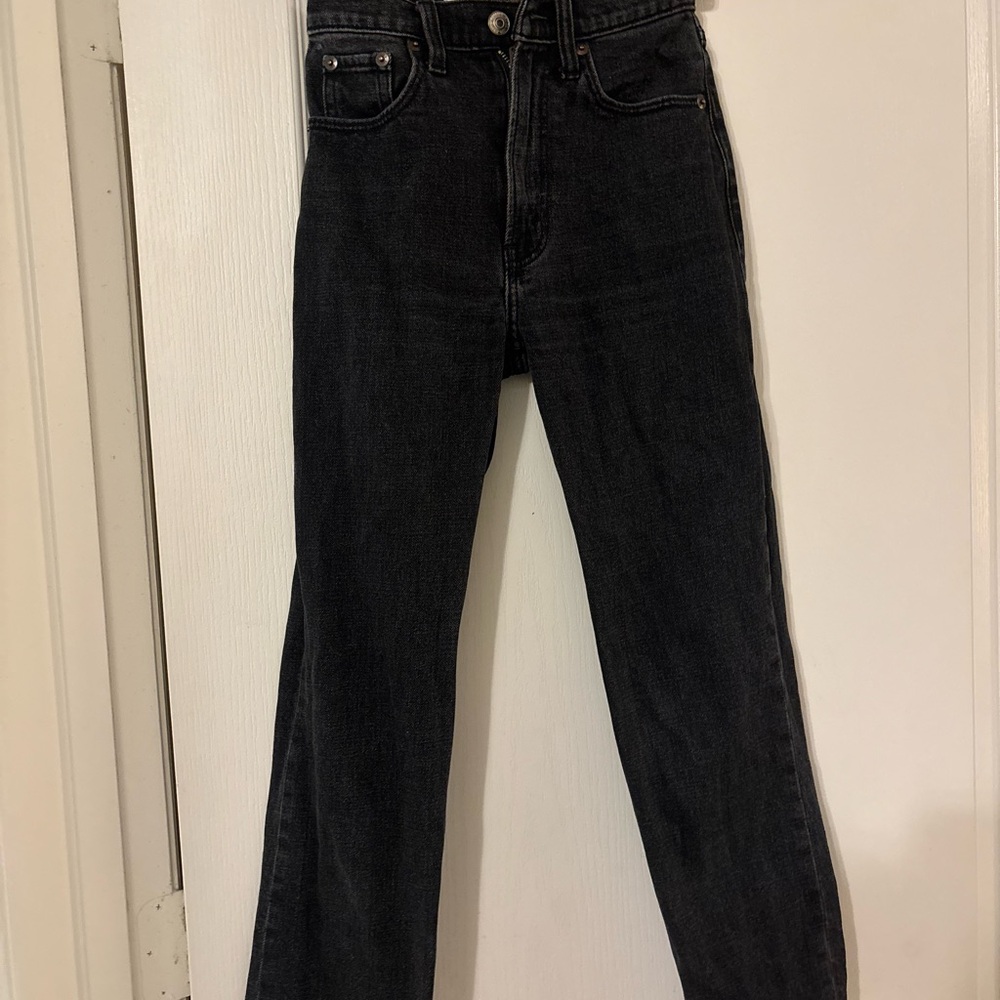 Abercrombie & Fitch Black Straight Jeans